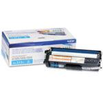 Toner Brother Tn315C Cyan 3,500 Paginas, Alto Rendimiento