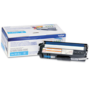Toner Brother Tn315C Cyan 3,500 Paginas, Alto Rendimiento