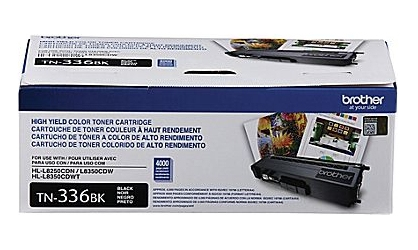 Toner Brother Negro Tn336Bk Alto Rendimiento, 4000 Paginas