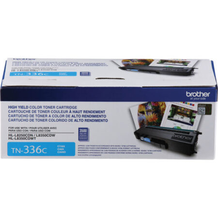 Toner Brother Tn336C Cyan 3,500 Pag P/Hll8250Cdn,8350Cdw