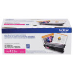 Tóner Brother Tn433M Magenta - Rendimiento Apróximado 4, 000 Páginas, Compatible Con Mfcl8900Cdw