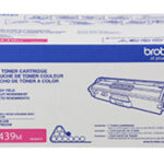 Tóner Brother Valor Tn439M Magenta - Rendimiento Aproximado 9, 000 Páginas, Compatible Con Hll9310Cdw, Mfcl9570Cdw