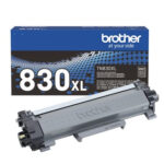 Tóner Brother Tn830Xl Negro - Rendimiento Aproximado 3, 000 Páginas, Compatible Con Dcpl2660Dw