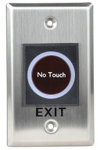Control De Acceso Zk Teco Touch K-1 – Botón Liberador, IP65