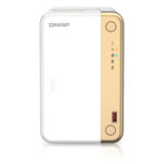 SERVIDOR NAS QNAP TS-262-4G-US 2 BAHIAS, 4GB, INTEL CELERON N4505 2GHZ, SATA III, 1 LAN 2, 5 GBE, USB 3.2 X2, SIN DISCOS