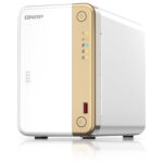 SERVIDOR NAS QNAP TS-262-4G-US 2 BAHIAS, 4GB, INTEL CELERON N4505 2GHZ, SATA III, 1 LAN 2, 5 GBE, USB 3.2 X2, SIN DISCOS