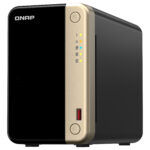 NAS QNAP TOWER 2 SLOTS 8GB RAM EXP 4GB FLASH  PROC INTEL TS-26