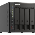 NAS De 4 Bahias Qnap Ts-453E-8G-Us Intel Celeron J6412 2.00Ghz, SATA Iii, Negro