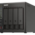 NAS De 4 Bahias Qnap Ts-453E-8G-Us Intel Celeron J6412 2.00Ghz, SATA Iii, Negro