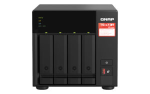 Nas Qnap Tower 4 Slots 8gb Ram Exp5gb Flash Proc Amd Ryzents-