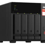 NAS Qnap Tower 4 Slots 8Gb RAM Exp5Gb Flash Proc AMD Ryzents-