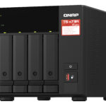 NAS Qnap Tower 4 Slots 8Gb RAM Exp5Gb Flash Proc AMD Ryzents-