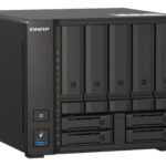 NAS Qnap Tower 9 Slots 8Gb RAM Exp+5Gb Flash Proc AMD Ryzen Ts