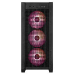 GABINETE ASUS TUF GAMING GT302 ARGB BLACK/MEDIA TORRE/VIDRIO TEMPLADO/4 VENTILADORES INSTALADOS/COLOR NEGRO/EATX