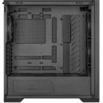 Gabinete ASUS Tuf Gaming Gt302 Argb Black/Media Torre/Vidrio Templado/4 Ventiladores Instalados/Color Negro/Eatx