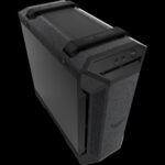 Gabinete ASUS Tuf Gaming Gt501, With Handle ATX/Micro ATX/Mini Itx/Eatx Black 4Bays/Usb3.0/Headpho
