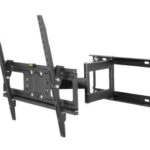 Soporte De Pared Articulado Peerless Tva4275 Para Pantallas 42"-75" Color Negro