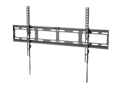 Soporte De Pared Peerless Tvft690 Truvue Universal Flat/Tilt Para Pantallas 65"A 90" Color Negro