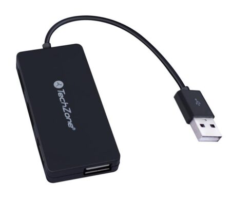Hub 4 Puertos USB Techzone Tz17Hub02