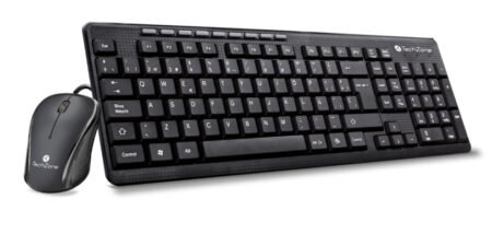 Kit Teclado Y Mouse Multimedia Techzone Tz19Comb01-La USB