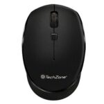 MOUSE INALAMBRICO TECHZONE TZ19MOU01-INA, OPTICO/USB/1600DPI/3 BOTONES/COLOR NEGRO