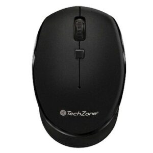 MOUSE INALAMBRICO TECHZONE TZ19MOU01-INA, OPTICO/USB/1600DPI/3 BOTONES/COLOR NEGRO