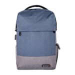 Mochila Para Laptop 15.6" Techzone Strong Tz21Lbp07-B Azul/Gris