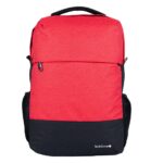 Backpack Strong Orange Techzone De 15.6 Pulgadas, Múltiples Compartimientos, Organizador Frontal, Costuras Y Asas Reforzadas, Garantía Limitada De Por Vida