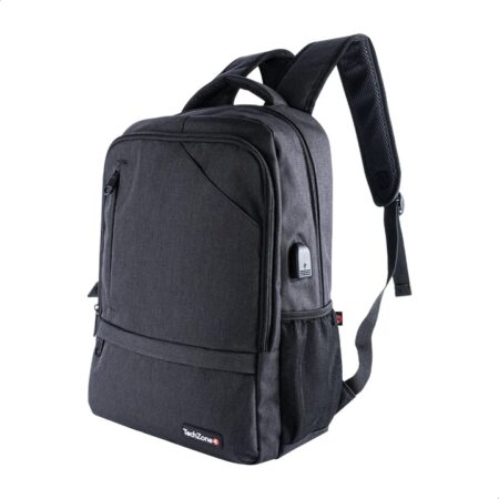 Backpack Loud Techzone, De 15.6 Pulgadas, Múltiples Compartimientos, Organizador Frontal, Costuras Y Asas Reforzadas, Garantía Limitada De Por Vida.
