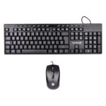 Kit Teclado C/ Mouse Alambrico Techzone 105 Teclas+15 Multimedia Q