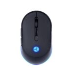 Mouse Thunder Inalámbrico Recargable, Bluetooth, Dpi:1200,2400, 3200, Techzone Tzacmoi24  Cambio De Luz Rgb Y Navegación