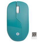 Mouse Inalámbrico Armor  Recargable Techzone Color Verde, 1200 Dpi, 3 Botones.