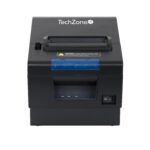 Impresora Termica Techzone Tzbe202 De 80Mm - Vel De 300Mm/S, 203 Dpi´s, USB-Serial-RJ45-RJ11, Cortador Automatico, 1 Año De Garantía
