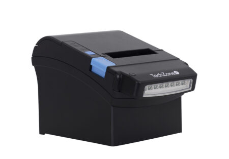 Miniprinter Termica Techzone Tzbe400 80Mm, USB Serial, Detector Billetes Falsos, Negro
