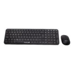 Kit Silent Techzone, Combo Inalámbrico Con Conexión USB, Mouse 2400 Dpi's, Teclado Con 105 Teclas Tipo Qwerty 1 Año De Garantía.