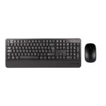 Kit Teclado Y Mouse Inalambrico Techzone Tzcombina07, 105 Teclas, 1200Dpi, USB, Color Negro