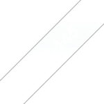 CINTA BROTHER TZE145 BLANCO SOBRE TRANSPARENTE, 18MMX8M