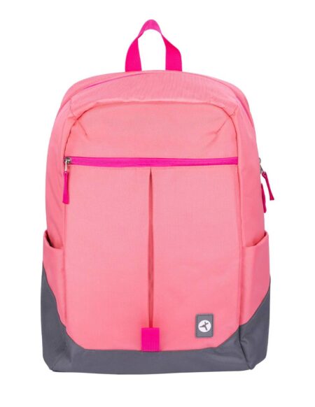 Backpack Rainbow Tzlbp26-R  Techzone Colors 16, Color Rosa, 100% Poliester Garantia Limitada De Por Vida.