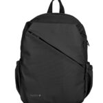 Backpack Style Tzlbp29-N Techzone 16, Resistente A Salpicaduras 100% Poliéster  Color  Negro, Garantia Limitada De Por Vida.