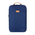 Backpack Eco Hero Techzone De 15.6 , 2 Compartimientos, 1 Acolchado Para Laptop, Color Azul, Garantia Limitada De Por Vida.