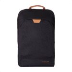 Backpack Eco Hero Techzone De 15.6, 2 Compartimientos, 1 Acolchado Para Laptop, Color Negro, Garantia Limitada De Por Vida.