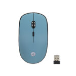 Mouse Techzone Tzmouina02 Terra Rubber Azul Inalmbrico 1200