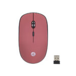 Mouse Inalámbrico Terra 03 Techzone, De 1600 Dpi's, 4 Botones, Texturizado Rubber Color Rojo, 1 Año De Garantía.