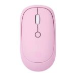 Mouse Inalámbrico Terra 03 Techzone, De 1600 Dpi's, 4 Botones, Texturizado Rubber Color Rojo, 1 Año De Garantía.