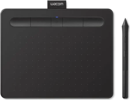 Tableta Grafica Wacom Intuos S Ctl4100Wlk0 2540 Lpi/Inalambrico/Bluetooth/152Mm X 95Mm/Active Area/Lapiz/Color Negro