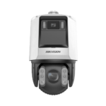 Camara Ptz IP Tandemvu Hikvision Ds-2Se7C432Mwg-Eb/26(F0) Panoramica/6Mpx/32X Zoom/200Mts Ir/30Mts Luz Blanca/Acusense/Ip66/Alerta Audible Y Luz Estroboscopica/Autoseguimiento/Hi-PoE/Alarmas I/O/Ultra Baja Iluminacion/Micro SD