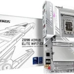 Mb Aorus Z890 A Elite Wf7 Ice Socket Lga 1851/DDR5/256Gb/HDMI/DP/Intel Z890/ATX
