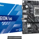 Mb Asrock H610M-Hdv/M.2 Socket 1700/64Gb/DDR4/3200Mhz/Intel H610/HDMI/USB 3.2/SATA 3.0/M.2/Pcie4.0X16/Pciex1/Micro-ATX