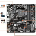 Mb Gigabyte B550M K Socket Am4/DDR4/HDMI/D-Sub/DVI-D/USB 3.2/Micro ATX (Openbox)