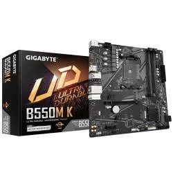 Mb Gigabyte B550M K Socket Am4/DDR4/HDMI/D-Sub/DVI-D/USB 3.2/Micro ATX (Openbox)